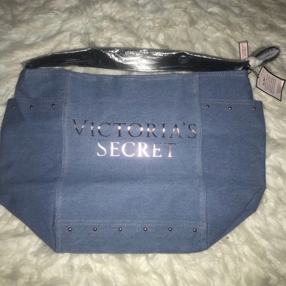 Victoria’s Secret denim tote